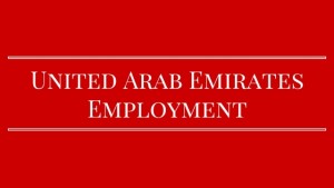 UAE employment